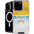 NFL Los Angeles Chargers White Striped iPhone 16 Pro MagSafe Case